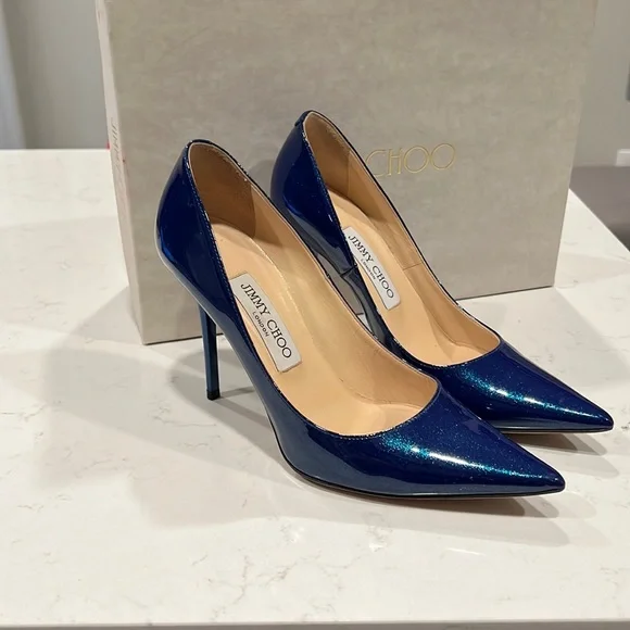 【JIMMY CHOO】 abel 34 JIMMY CHOO Abel Emerald Green Suede Pumps Stiletto 34.5 4.5